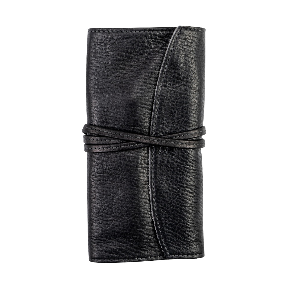 Pilot Pensemble Leather Pen Case Black (Fivefold) - Penetui / Pen